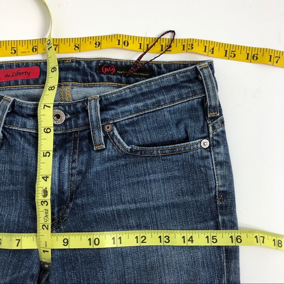 AG Adriano Goldshmied The Liberty Cuffed Crop 26 - Picture 6 of 7